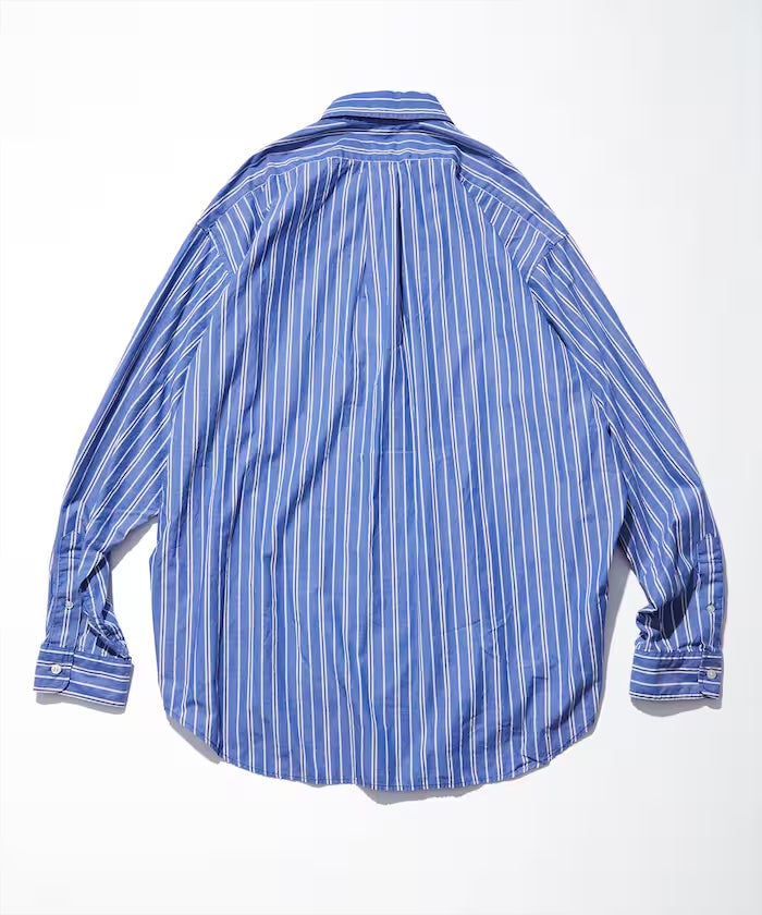 NAUTICA JAPAN Faded L/S Shirt (Broadcloth Stripes)