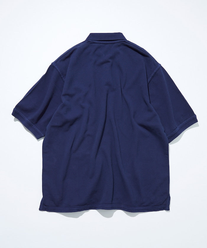 CAHLUMN Over dye Polo Shirt