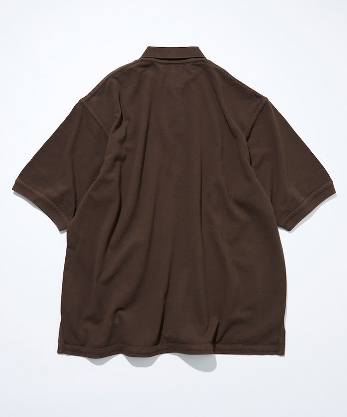 CAHLUMN Over dye Polo Shirt