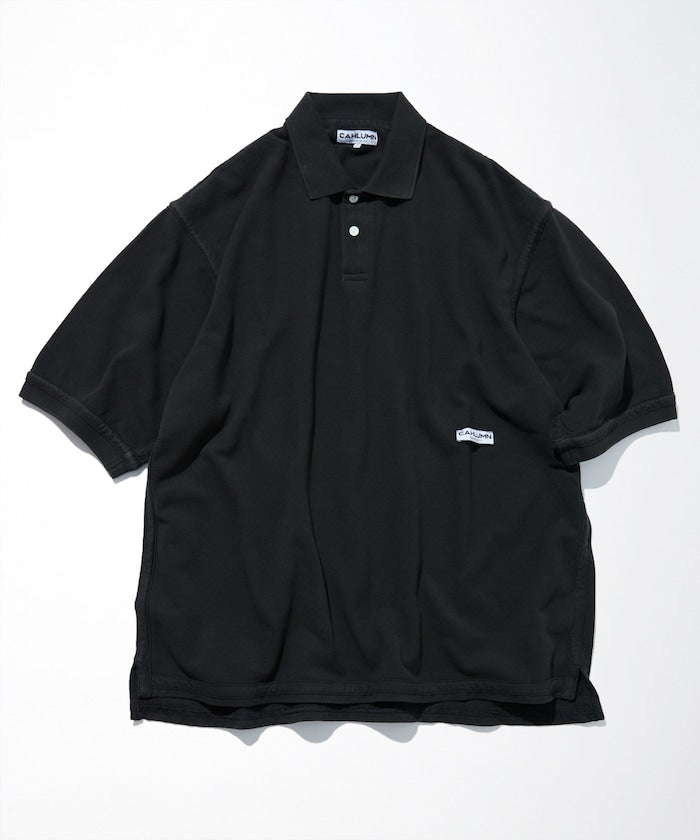CAHLUMN Over dye Polo Shirt