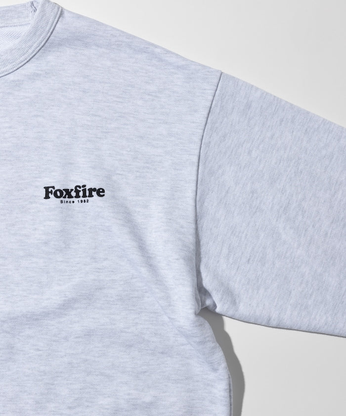 Foxfire Custom Foxfire Bear Back Print Crew Neck Sweatshirt