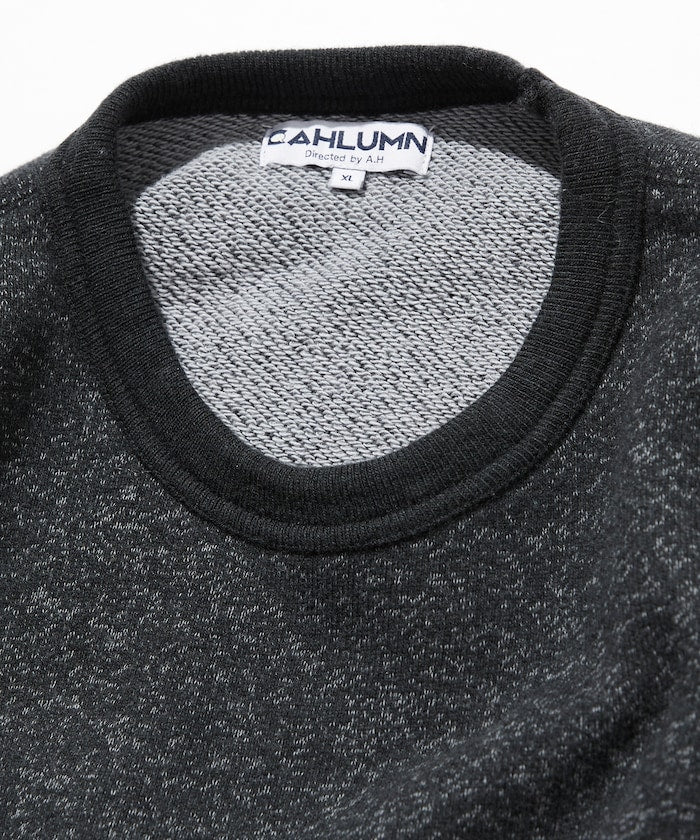 CAHLUMN Merino Wool+Cotton Loop Back heather Sweatshirt