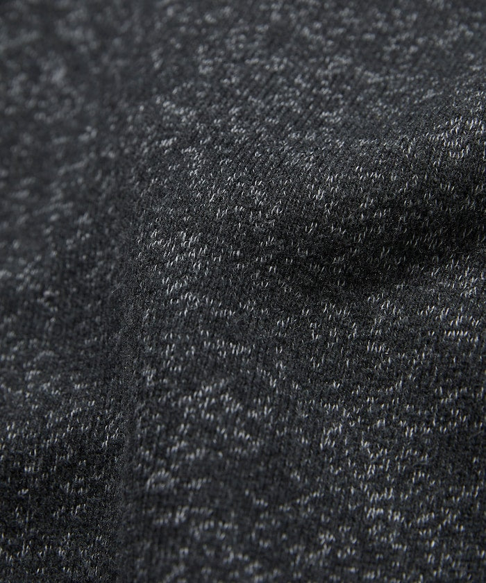 CAHLUMN Merino Wool+Cotton Loop Back heather Sweatshirt