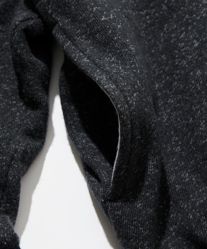 CAHLUMN Merino Wool+Cotton Loop Back heather Sweatshirt