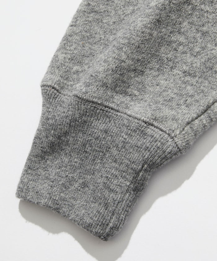 CAHLUMN Merino Wool+Cotton Loop Back Sweat Hoodie