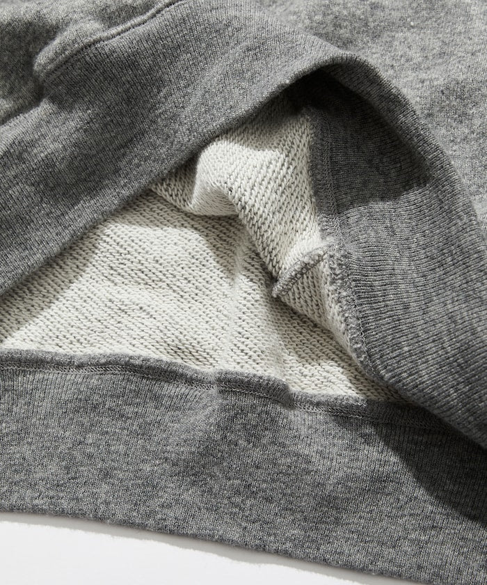 CAHLUMN Merino Wool+Cotton Loop Back Sweat Hoodie