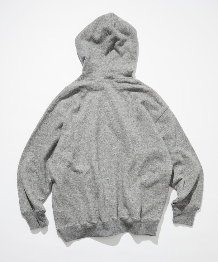 CAHLUMN Merino Wool+Cotton Loop Back Sweat Hoodie