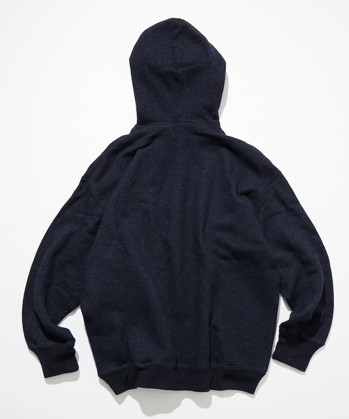 CAHLUMN Merino Wool+Cotton Loop Back Sweat Hoodie