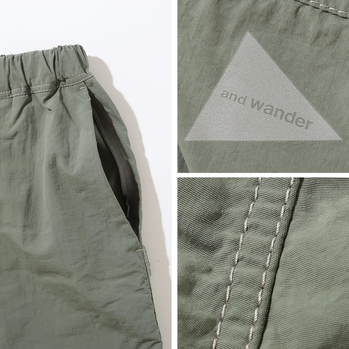 and wander ny taffeta hiker short pants