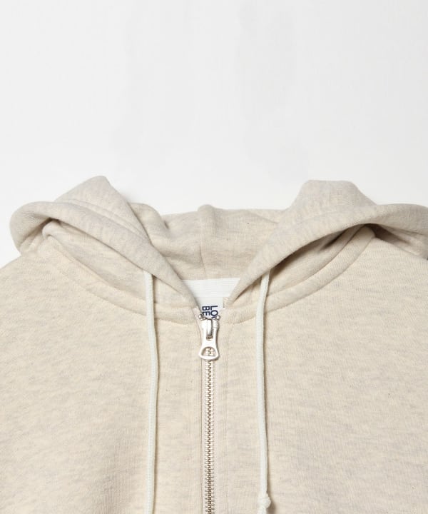 BEAMS PLUS x LOOPWHEELER Slim Zip Sweat Hoody
