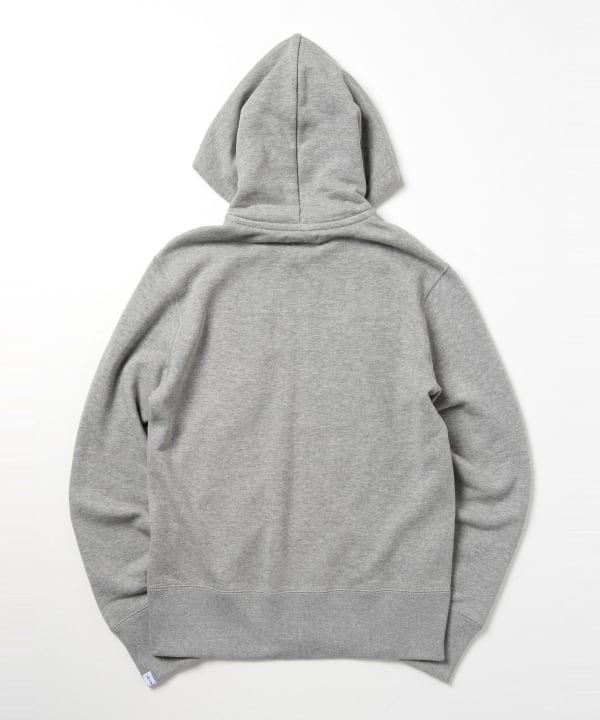 BEAMS PLUS x LOOPWHEELER Slim Zip Sweat Hoody
