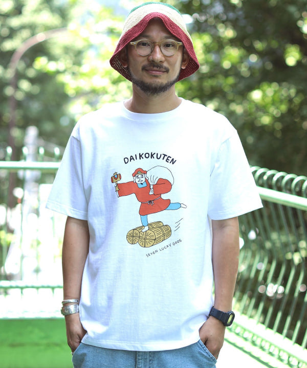 BEAMS JAPAN Seven Lucky Gods T-shirt