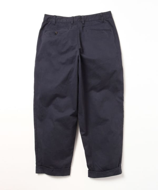 BEAMS PLUS 2 Pleats Twill Pants