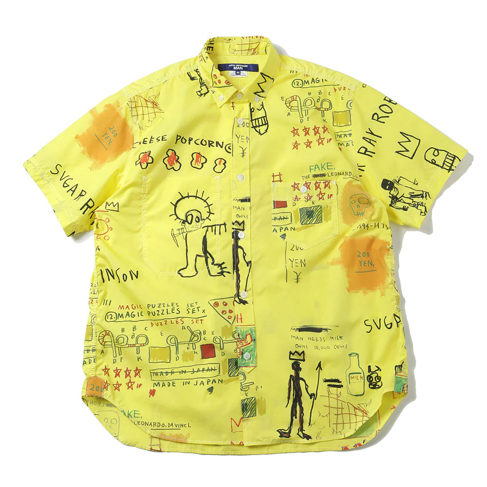 Junya Watanabe Man Jean-Michel Basquiat Shirt B021 Junya Watanabe Man Jean-Michel Basquiat Shirt B021