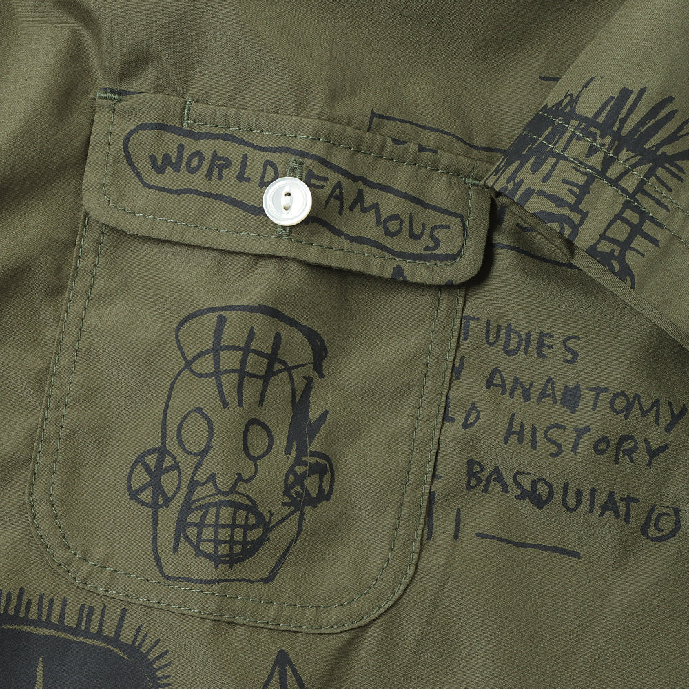 Junya Watanabe Man Jean-Michel Basquiat Shirt B023