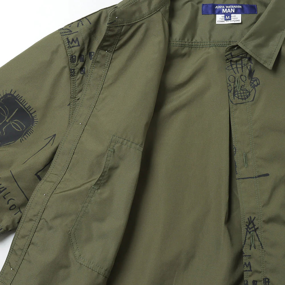 Junya Watanabe Man Jean-Michel Basquiat Shirt B023