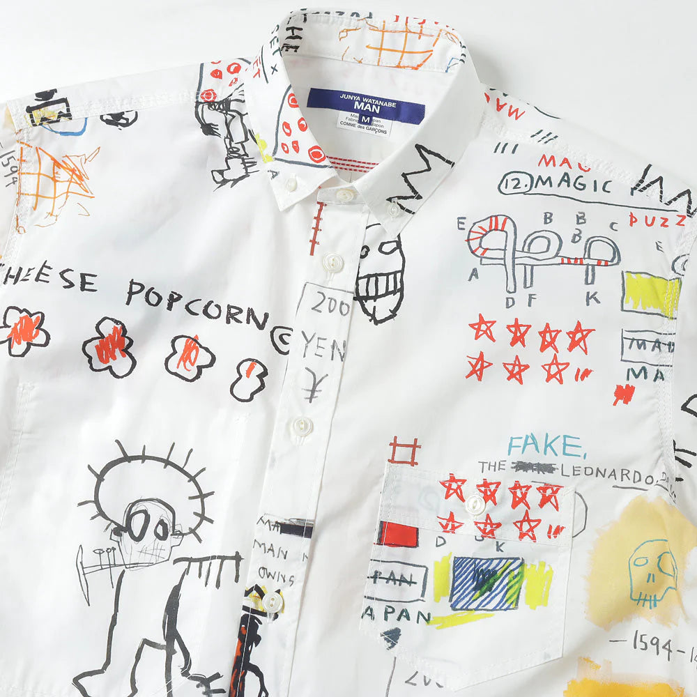 Junya Watanabe Man Jean-Michel Basquiat Shirt B025