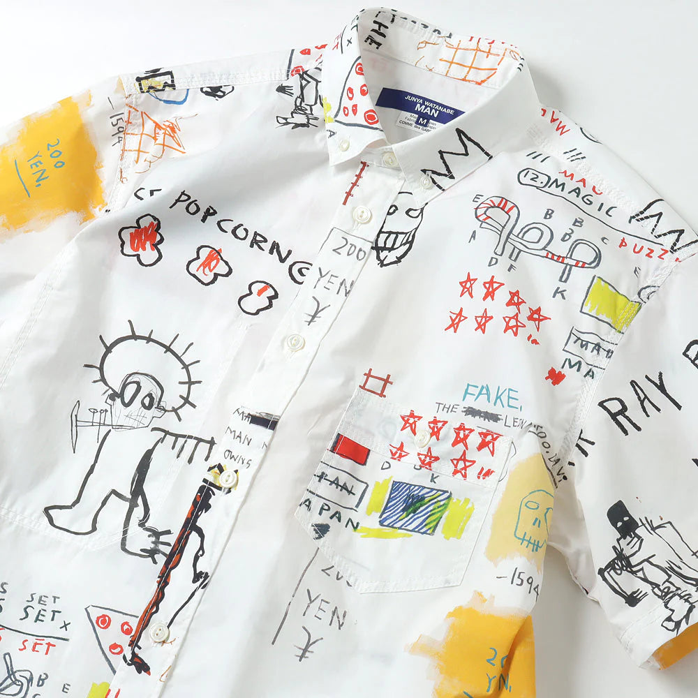 Junya Watanabe Man Jean-Michel Basquiat Shirt B025