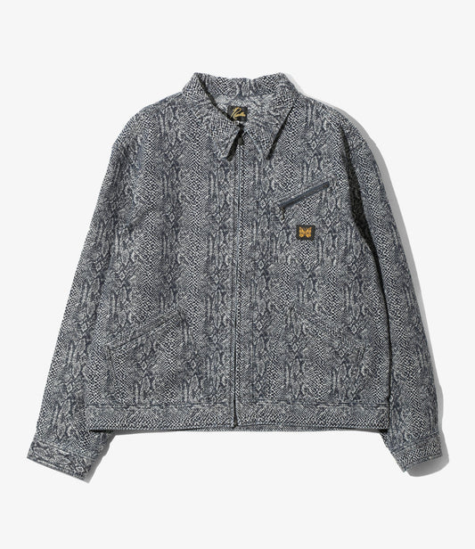 Needles Zipped Work Jacket - 10oz Python Jacquard