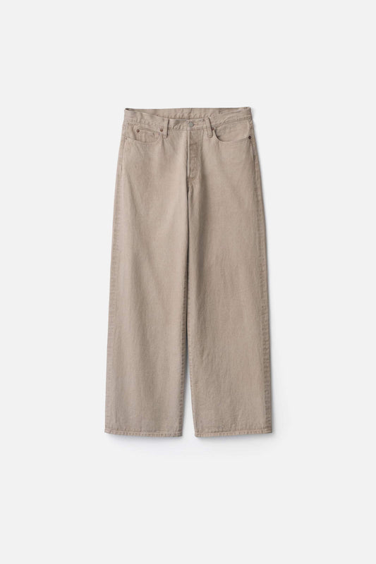 ssstein Loose Color Denim Pants