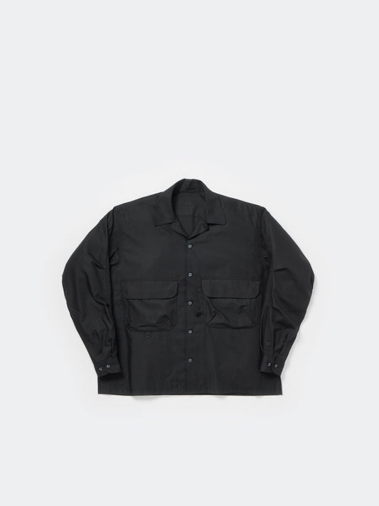 DAIWA PIER39 TECH SPORTS OPEN COLLAR SHIRT L/S SOLID