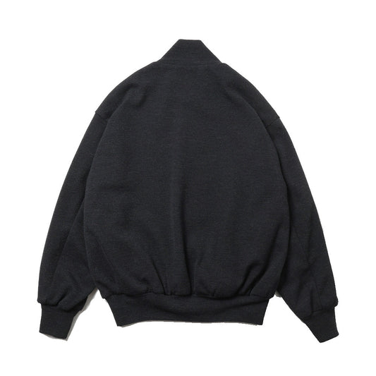 COMOLI Wool Knit Track Jacket