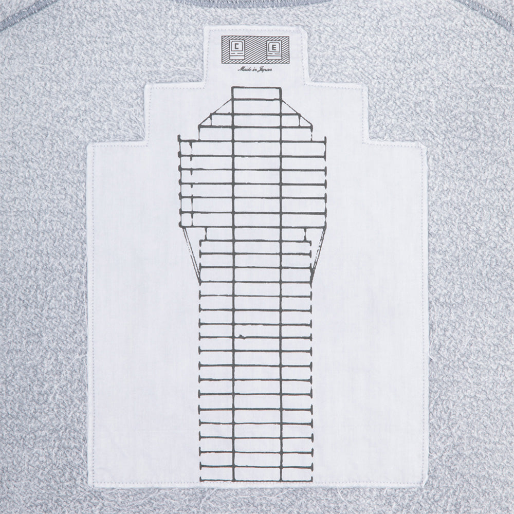 Cav Empt C.E OVERDYE PANEL SHOULDER CREW NECK