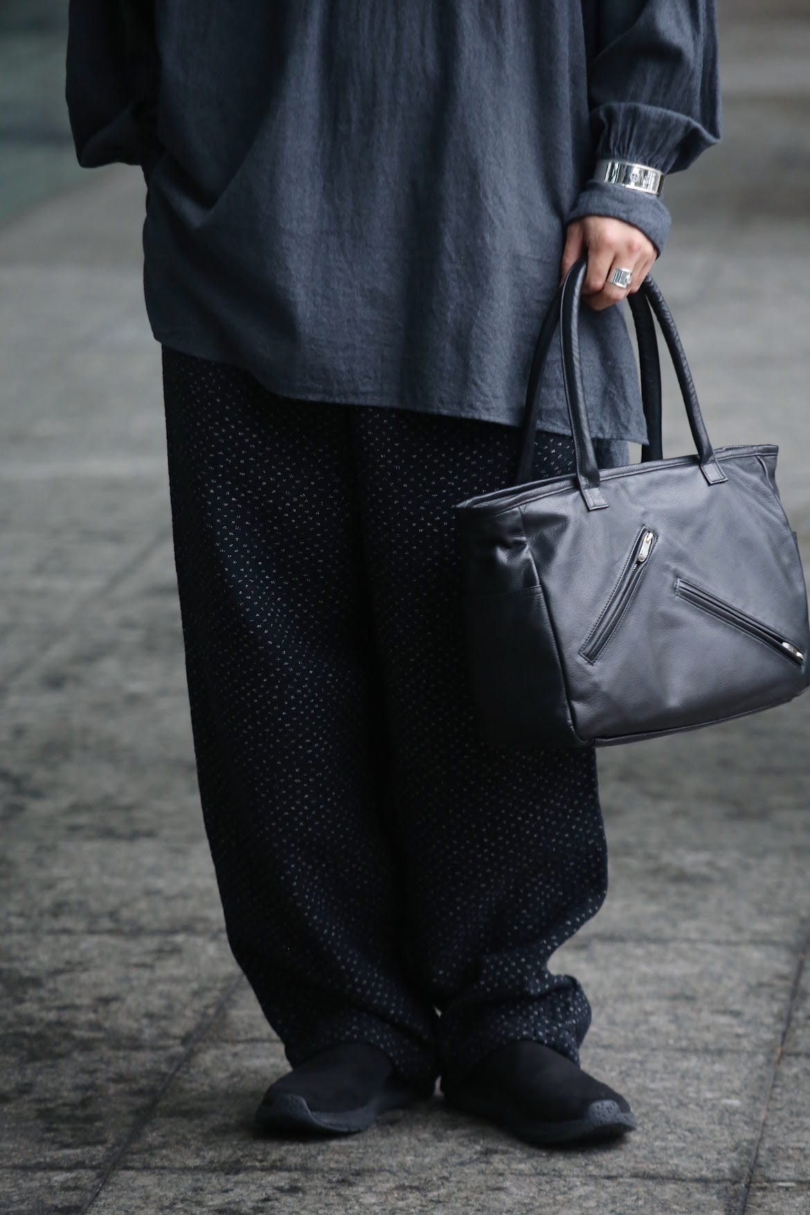 Porter Classic NEW SASHIKO PEACE PANTS
