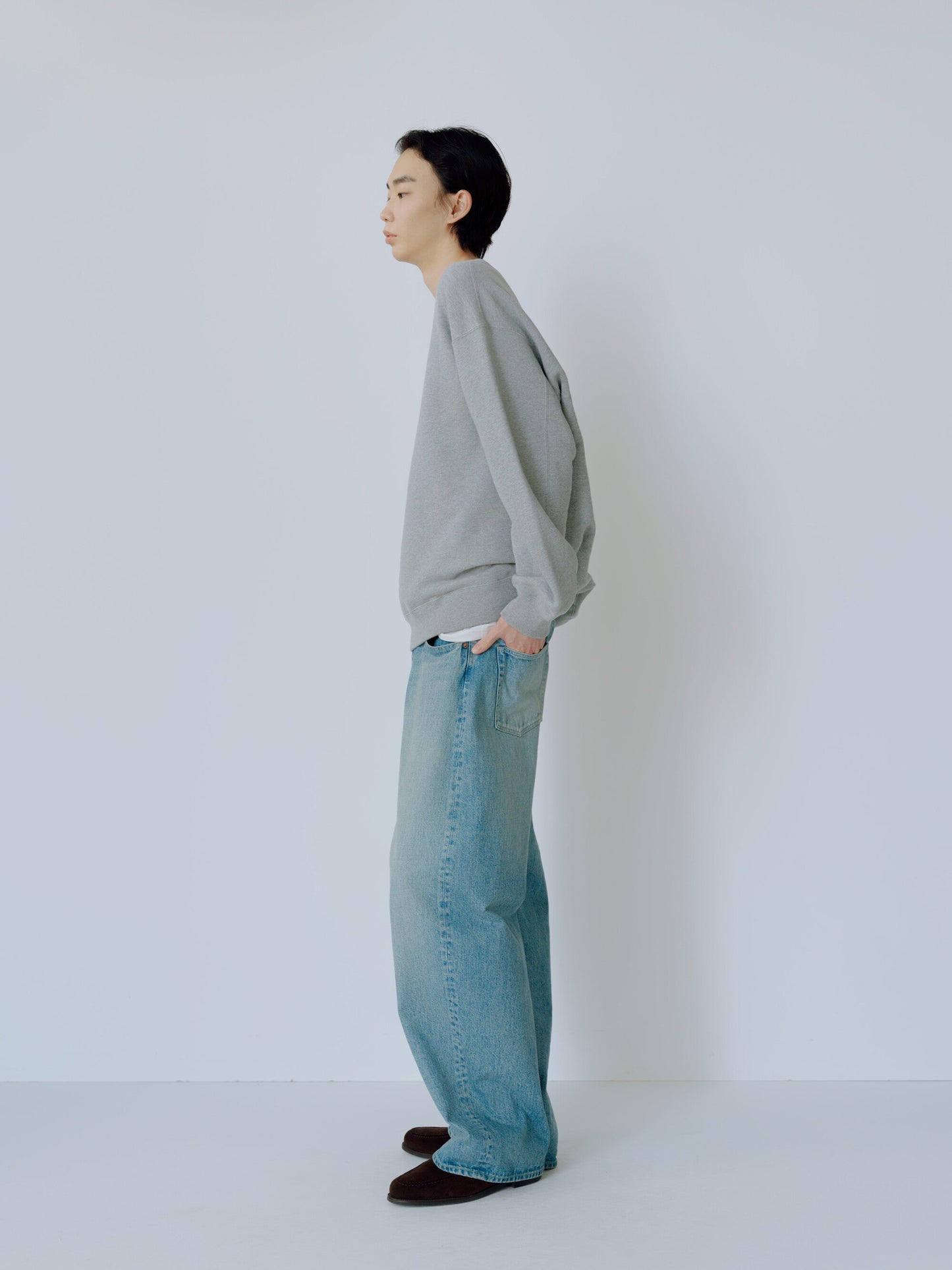 ssstein Round Denim Pants