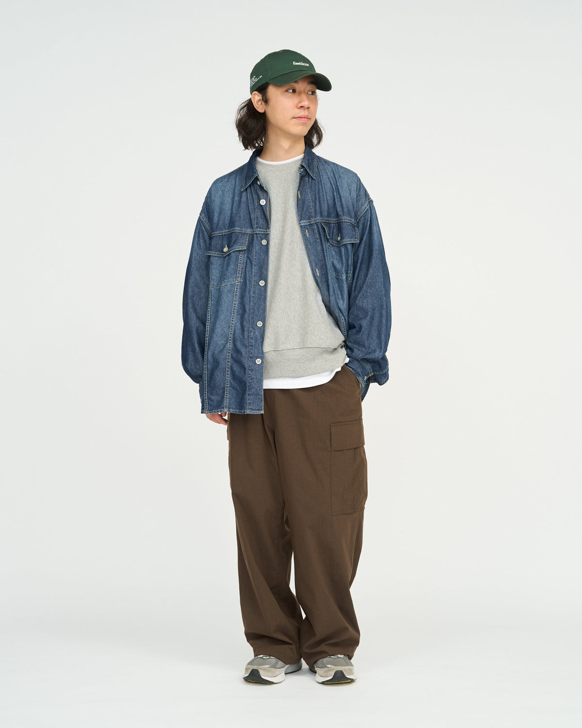FreshService N/C TECH DENIM TRUCKER SHIRT