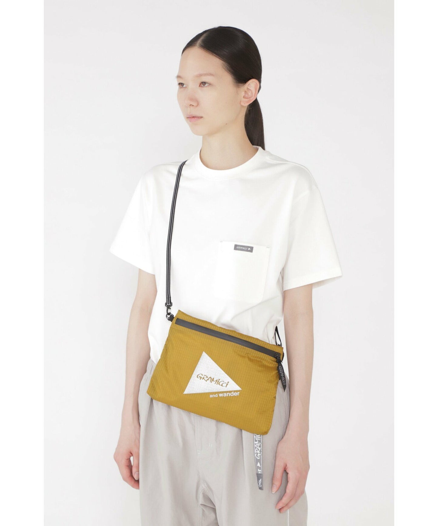 GRAMICCI × and wander nylon sacoche
