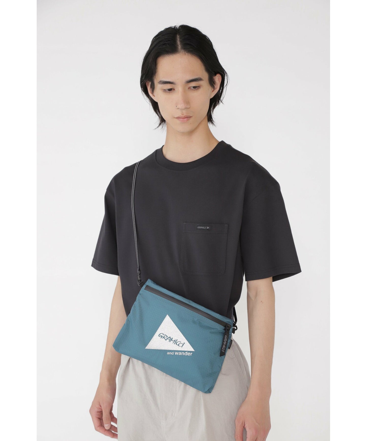 GRAMICCI × and wander nylon sacoche
