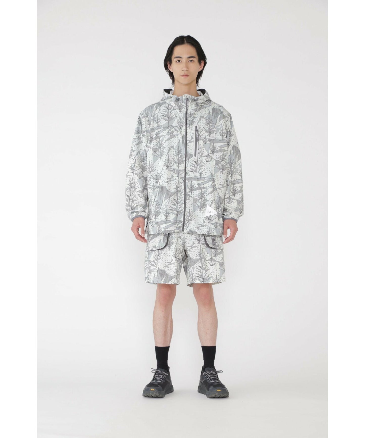 GRAMICCI × and wander brushed nylon jacket
