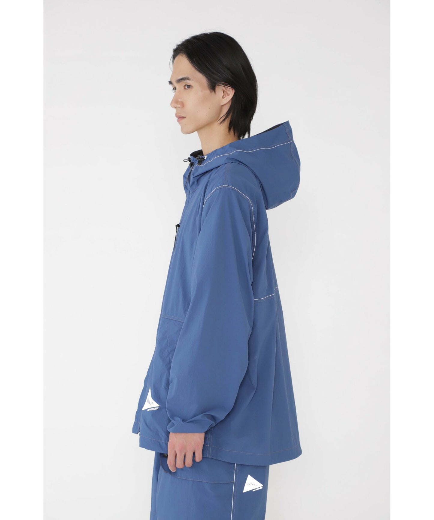 GRAMICCI × and wander brushed nylon jacket