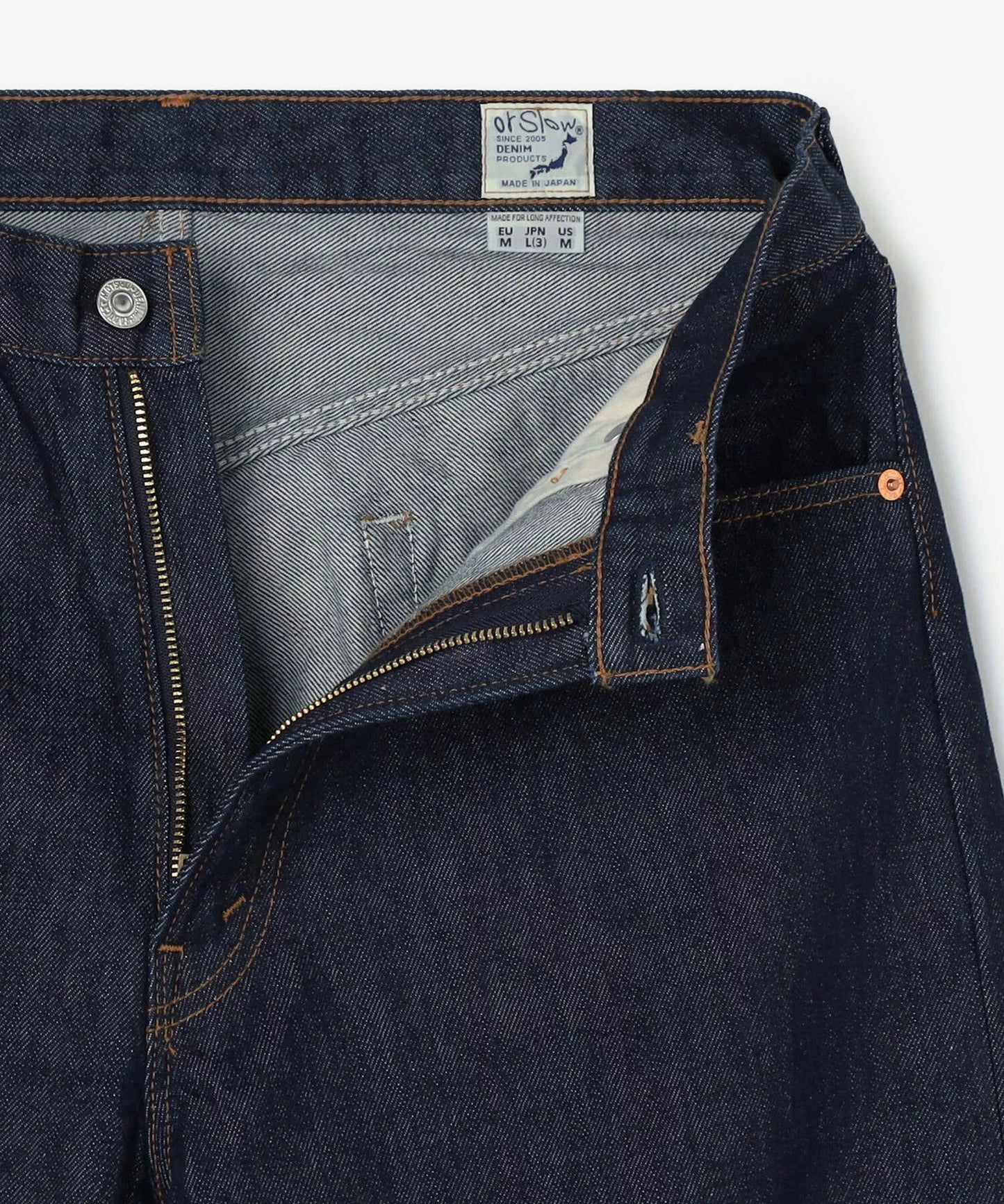 orSlow 101 DAD’S FIT DENIM PANTS