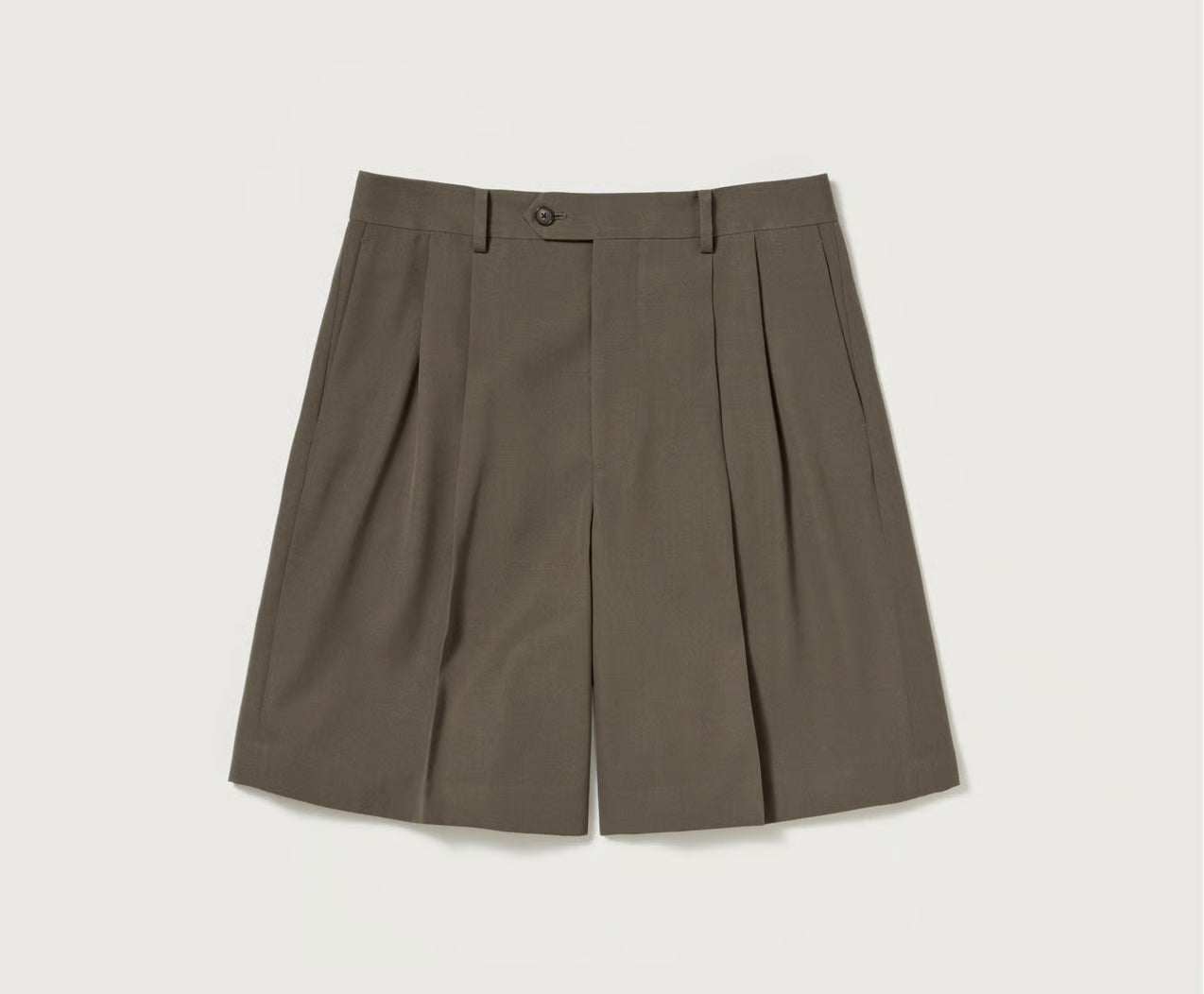 AURALEE LIGHT WOOL MAX GABARDINE SHORTS – unexpected store