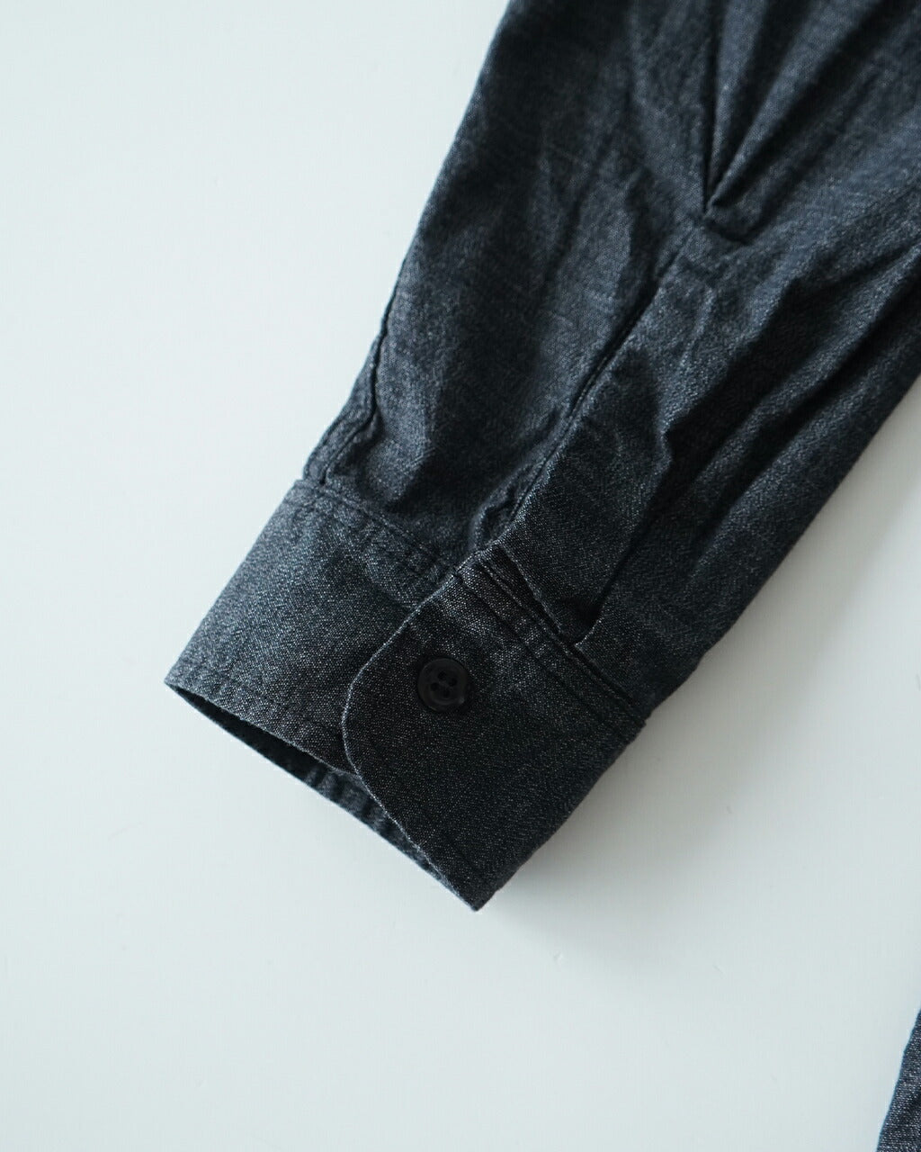 orSlow Black Chambray Work Shirt 5oz