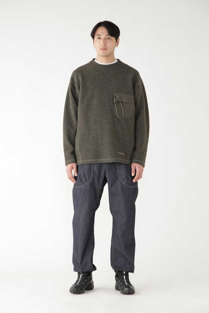 and wander re wool JQ crew neck