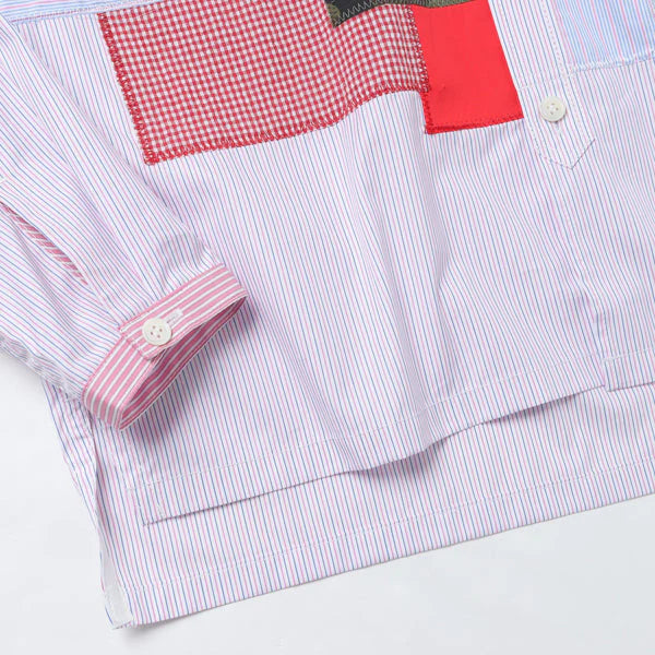 Junya Watanabe Man MIX Andy Warhol Patchwork Shirt