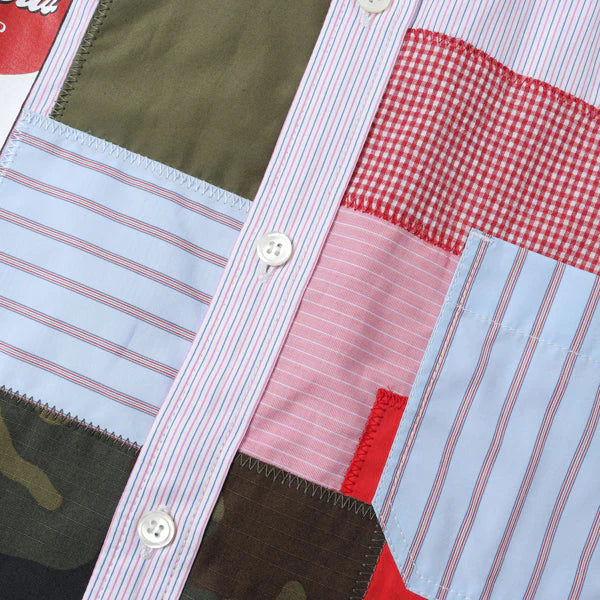 Junya Watanabe Man MIX Andy Warhol Patchwork Shirt