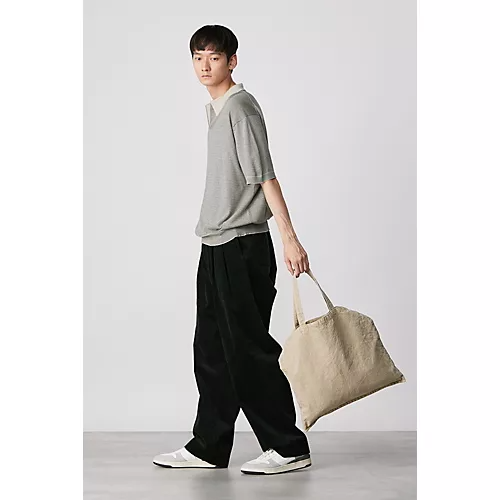 A.PRESSE High Gauge S/S Striped Skipper