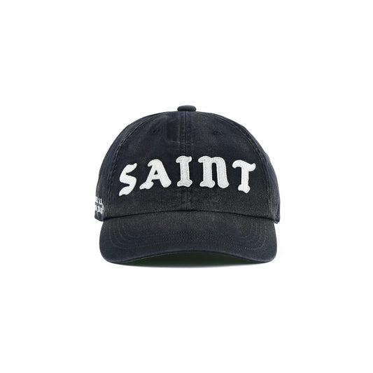 SAINT Mxxxxxx 6 PANEL CAP SAINT BLACK