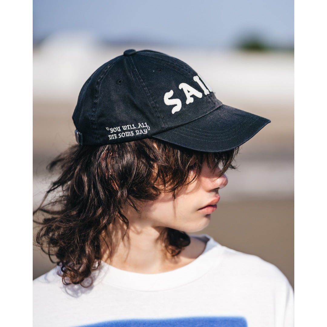 SAINT Mxxxxxx 6 PANEL CAP SAINT BLACK