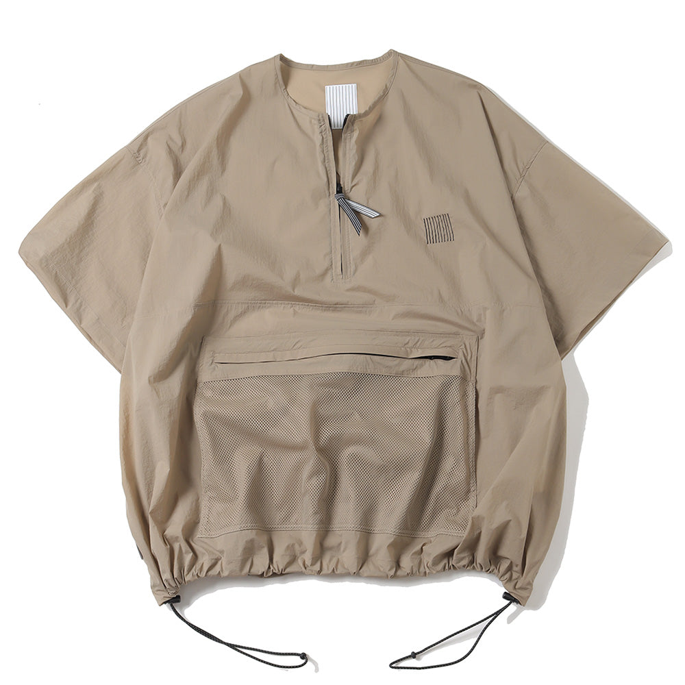 STRIPES FOR CREATIVE HALF ZIP NYLON SHIRT