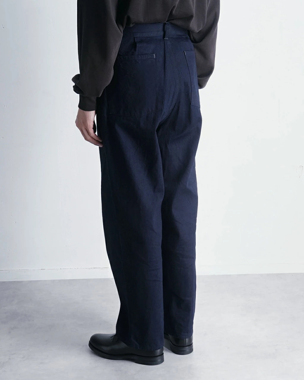 STILL BY HAND 11.5oz Denim Straight Pants