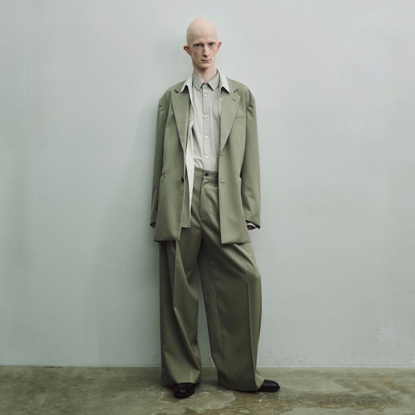 ssstein OVERSIZED LAYERED SHIRT