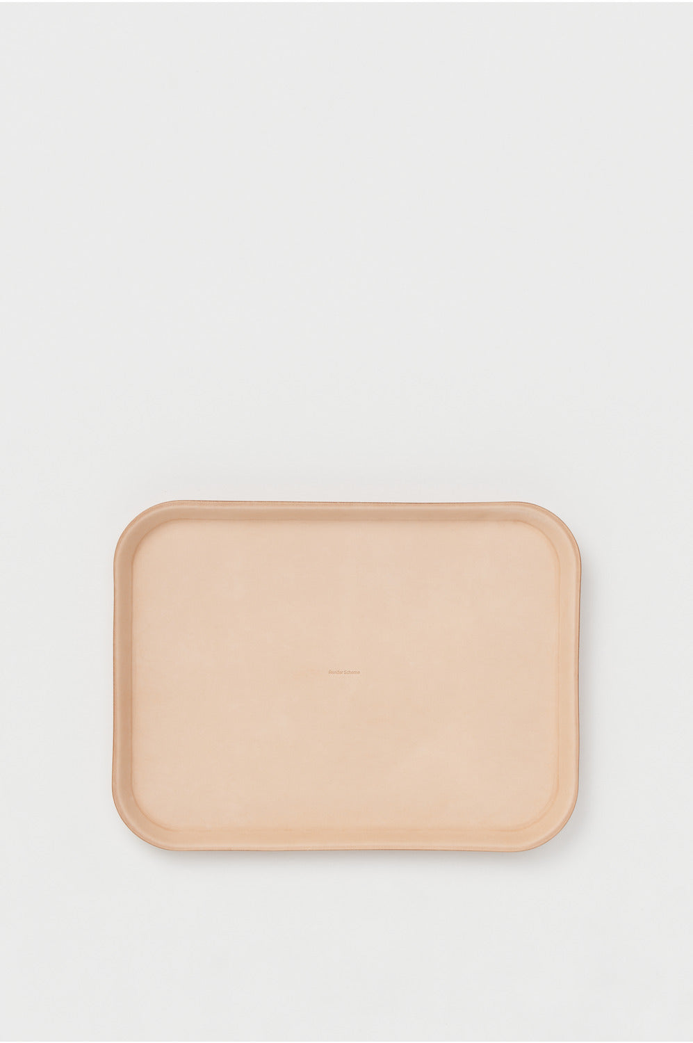 Hender Scheme leather tray L
