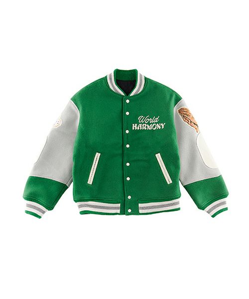 Varsity Jacket (Green) - Saint Michael - XL