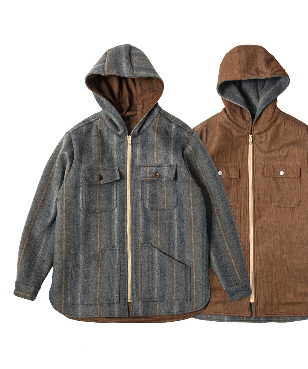 Burcs Wool Reversible CPO Coat