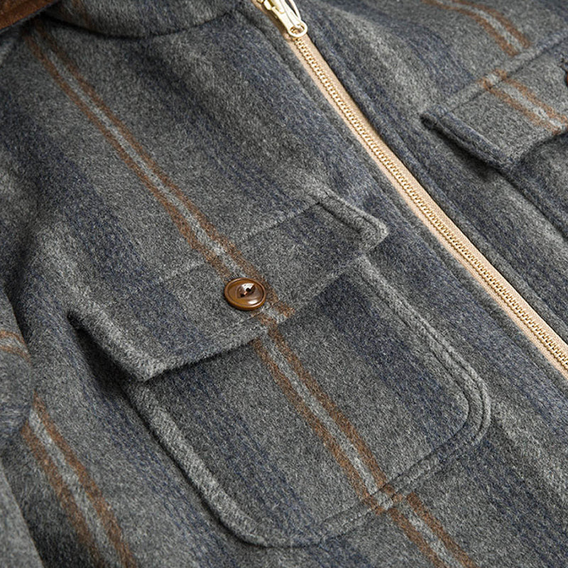 Burcs Wool Reversible CPO Coat